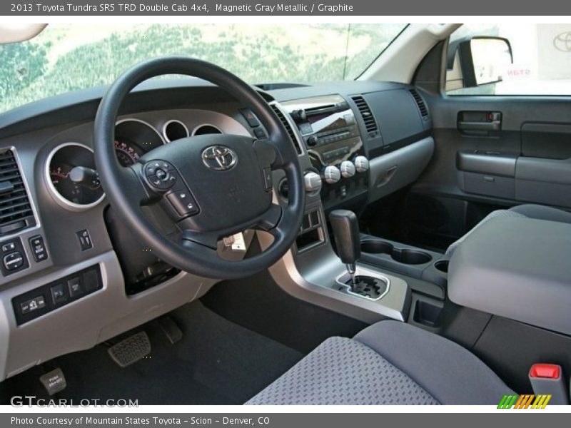 Magnetic Gray Metallic / Graphite 2013 Toyota Tundra SR5 TRD Double Cab 4x4