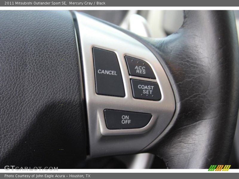 Mercury Gray / Black 2011 Mitsubishi Outlander Sport SE