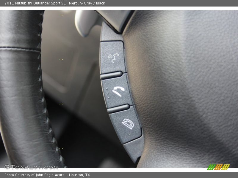 Mercury Gray / Black 2011 Mitsubishi Outlander Sport SE
