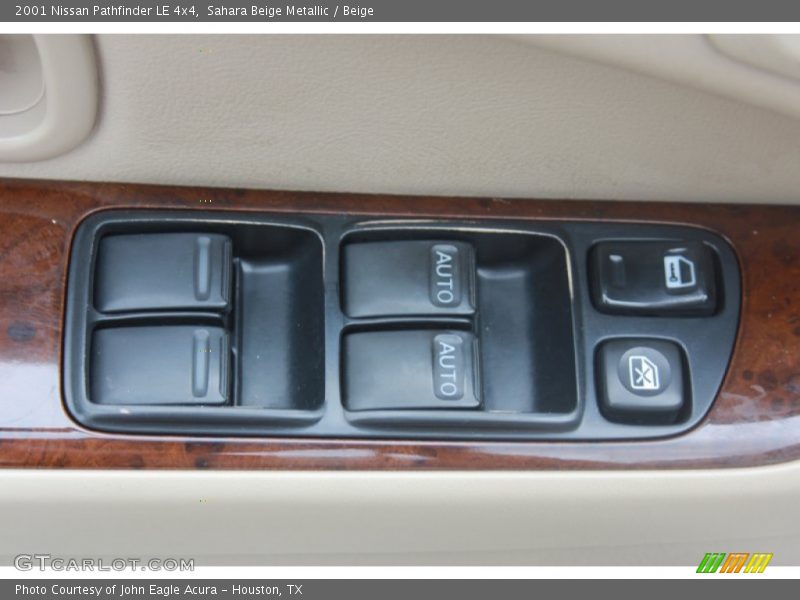 Sahara Beige Metallic / Beige 2001 Nissan Pathfinder LE 4x4