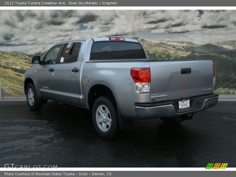 Silver Sky Metallic / Graphite 2013 Toyota Tundra CrewMax 4x4