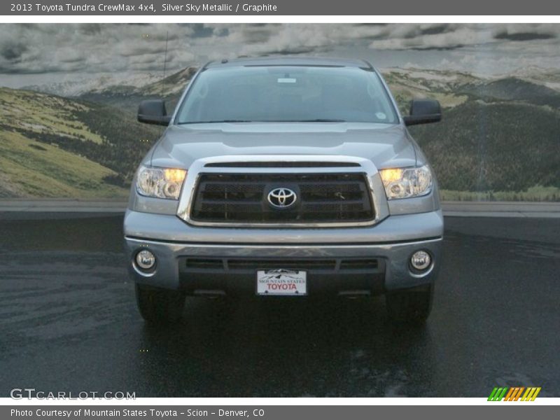 Silver Sky Metallic / Graphite 2013 Toyota Tundra CrewMax 4x4