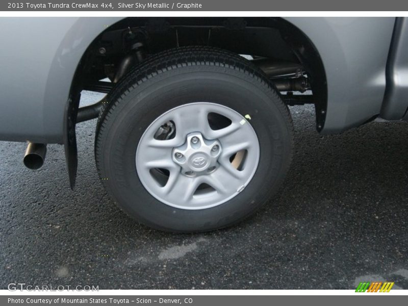 Silver Sky Metallic / Graphite 2013 Toyota Tundra CrewMax 4x4