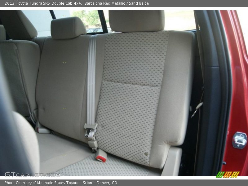 Barcelona Red Metallic / Sand Beige 2013 Toyota Tundra SR5 Double Cab 4x4