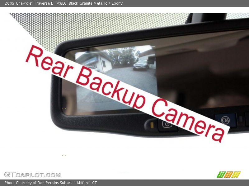 Black Granite Metallic / Ebony 2009 Chevrolet Traverse LT AWD