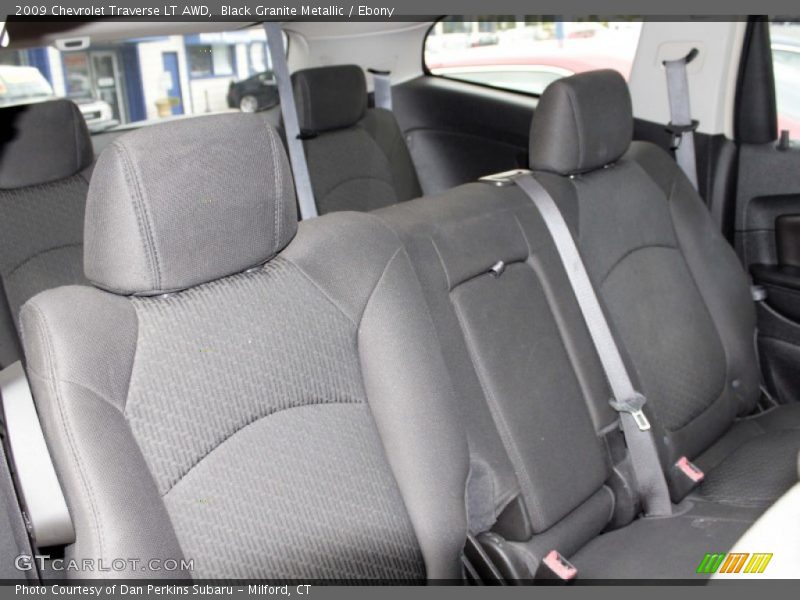 Black Granite Metallic / Ebony 2009 Chevrolet Traverse LT AWD