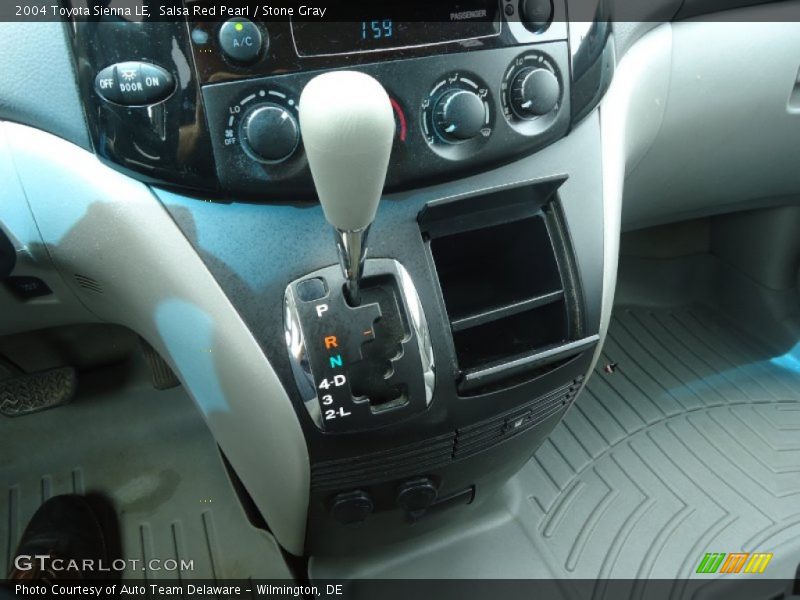Salsa Red Pearl / Stone Gray 2004 Toyota Sienna LE