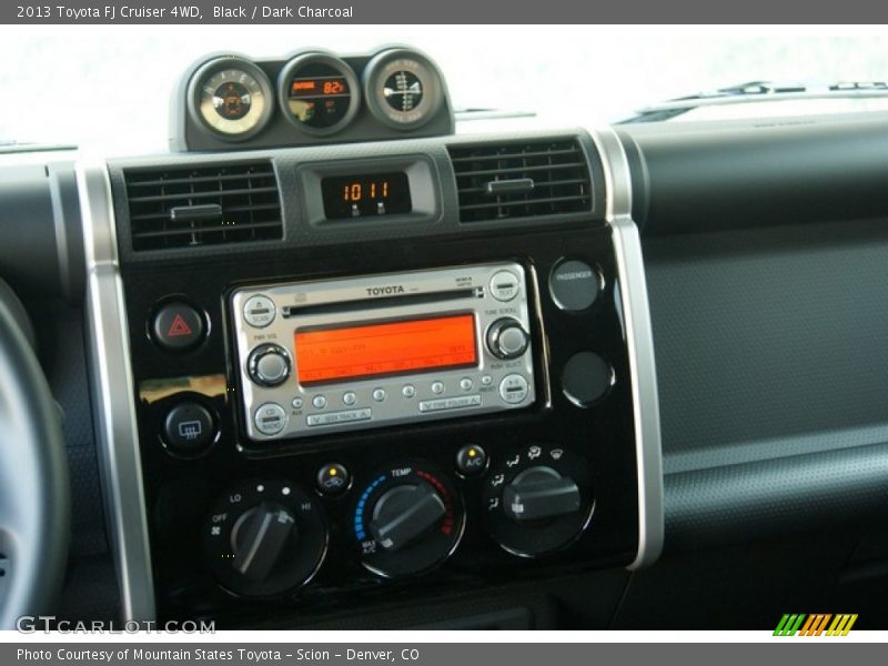 Black / Dark Charcoal 2013 Toyota FJ Cruiser 4WD