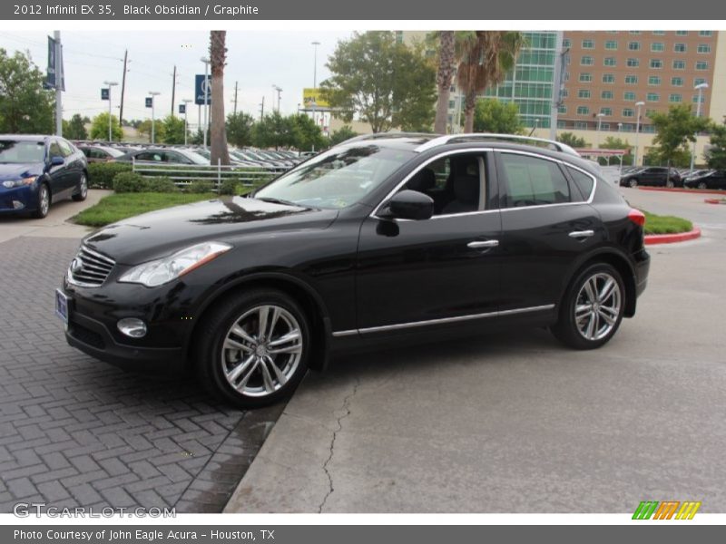 Black Obsidian / Graphite 2012 Infiniti EX 35