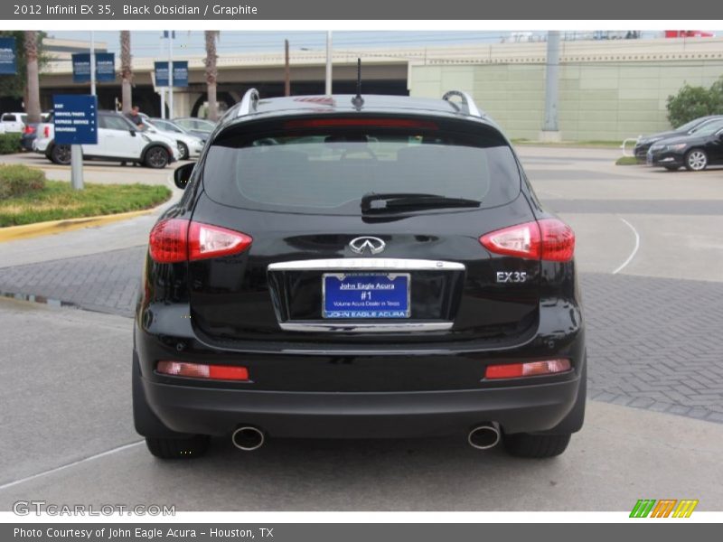 Black Obsidian / Graphite 2012 Infiniti EX 35