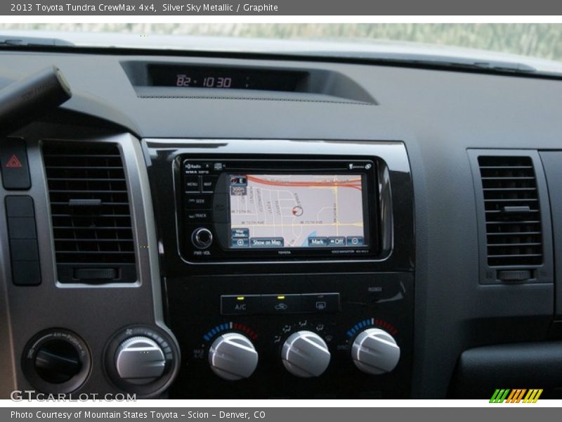 Silver Sky Metallic / Graphite 2013 Toyota Tundra CrewMax 4x4