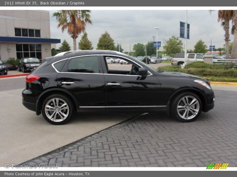 Black Obsidian / Graphite 2012 Infiniti EX 35