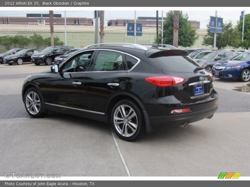 Black Obsidian / Graphite 2012 Infiniti EX 35
