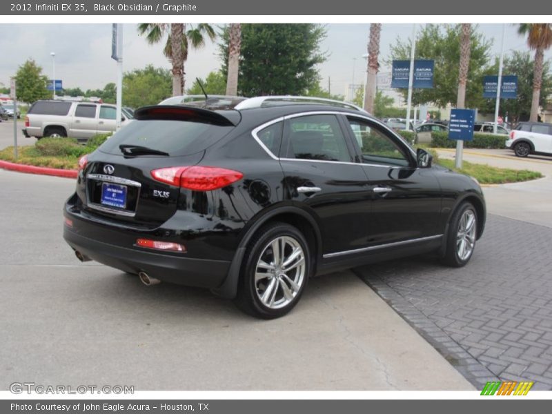 Black Obsidian / Graphite 2012 Infiniti EX 35