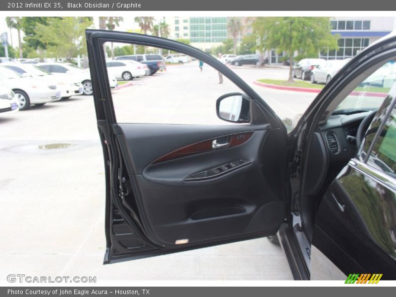 Black Obsidian / Graphite 2012 Infiniti EX 35
