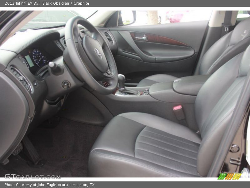 Black Obsidian / Graphite 2012 Infiniti EX 35