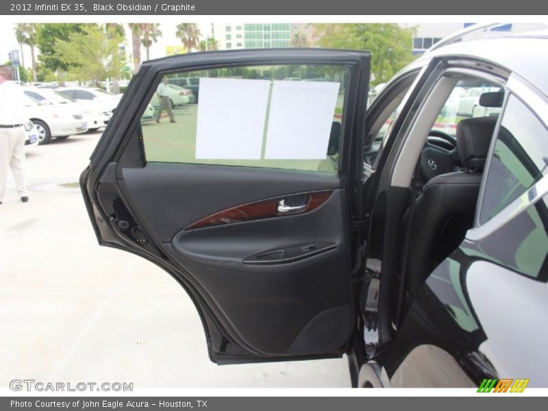 Black Obsidian / Graphite 2012 Infiniti EX 35