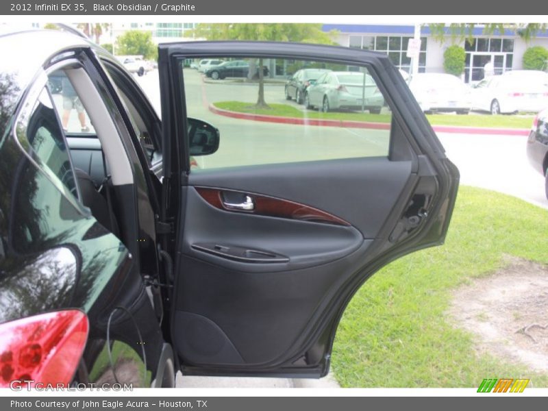 Black Obsidian / Graphite 2012 Infiniti EX 35