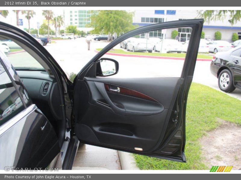 Black Obsidian / Graphite 2012 Infiniti EX 35