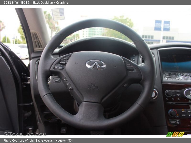 Black Obsidian / Graphite 2012 Infiniti EX 35