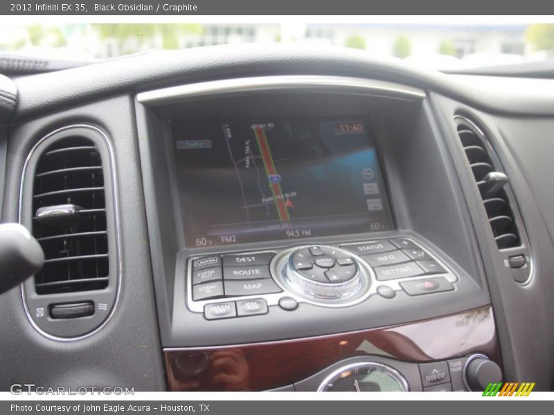Black Obsidian / Graphite 2012 Infiniti EX 35