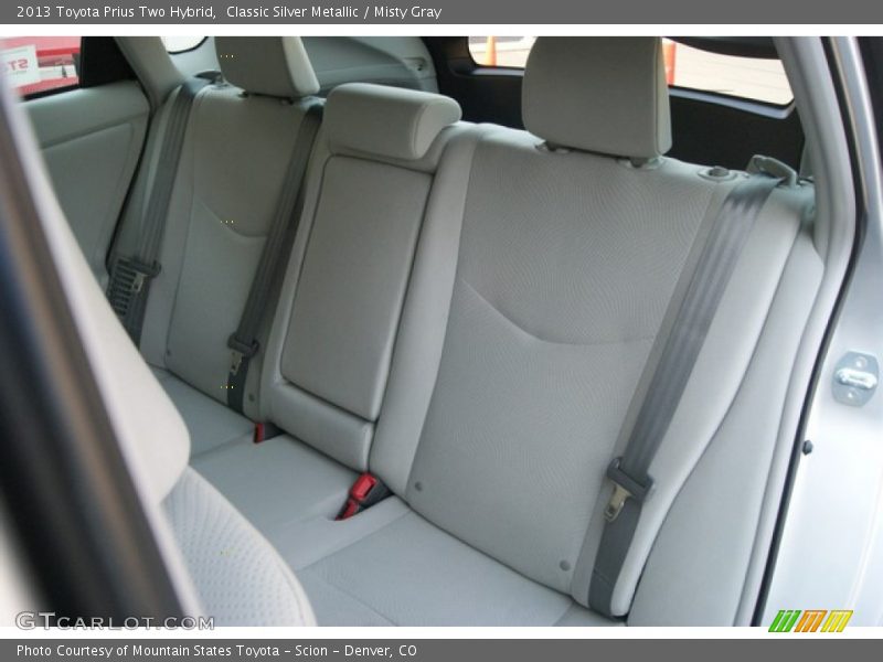 Classic Silver Metallic / Misty Gray 2013 Toyota Prius Two Hybrid