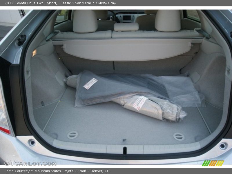 Classic Silver Metallic / Misty Gray 2013 Toyota Prius Two Hybrid