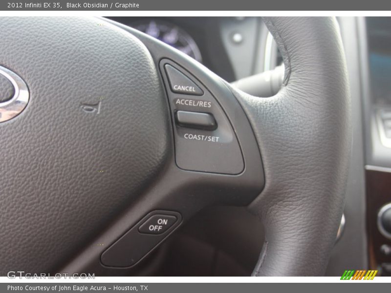 Black Obsidian / Graphite 2012 Infiniti EX 35
