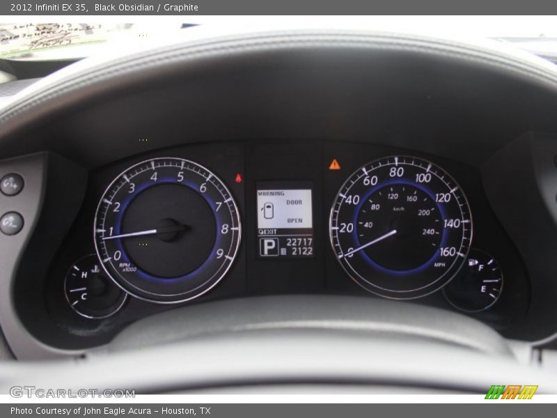 Black Obsidian / Graphite 2012 Infiniti EX 35