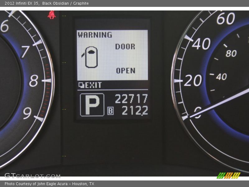 Black Obsidian / Graphite 2012 Infiniti EX 35