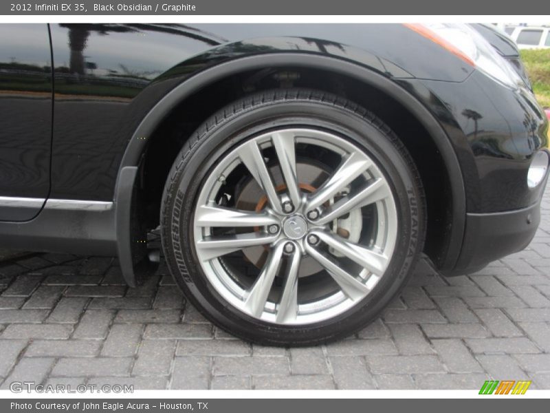 Black Obsidian / Graphite 2012 Infiniti EX 35