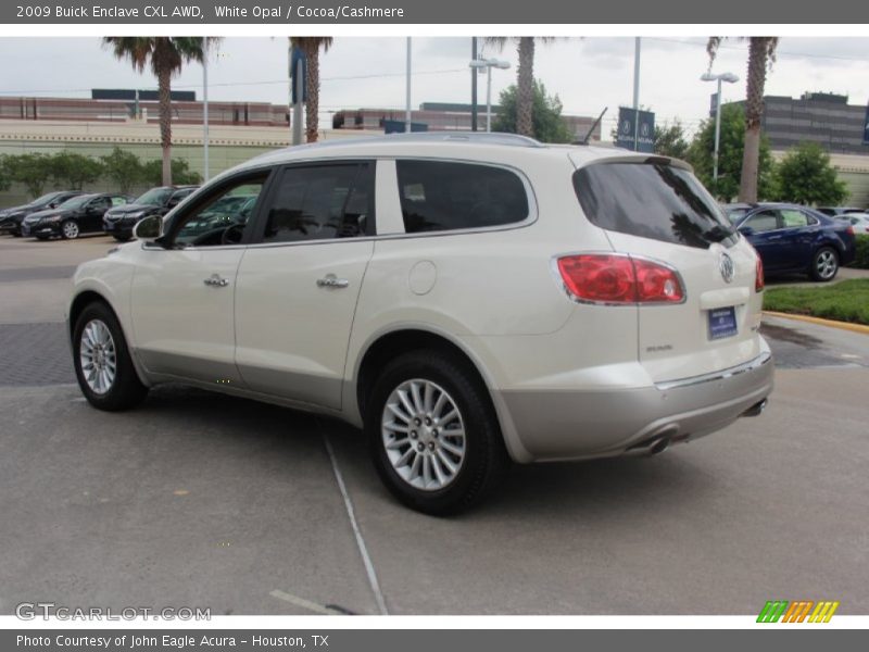 White Opal / Cocoa/Cashmere 2009 Buick Enclave CXL AWD