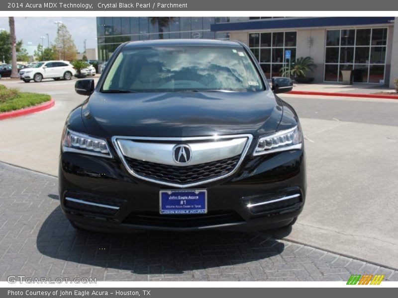 Crystal Black Pearl / Parchment 2014 Acura MDX Technology