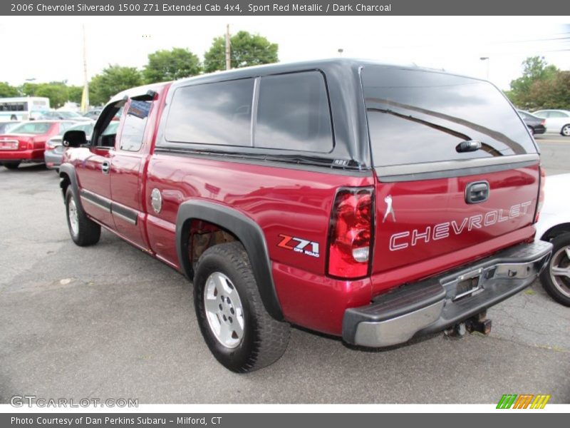 Sport Red Metallic / Dark Charcoal 2006 Chevrolet Silverado 1500 Z71 Extended Cab 4x4