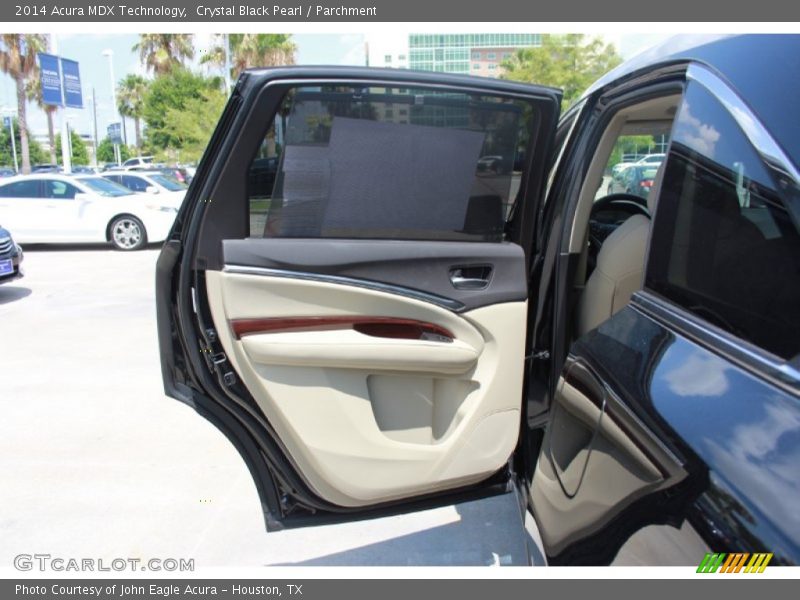 Crystal Black Pearl / Parchment 2014 Acura MDX Technology