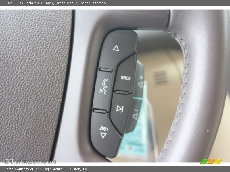 Controls of 2009 Enclave CXL AWD