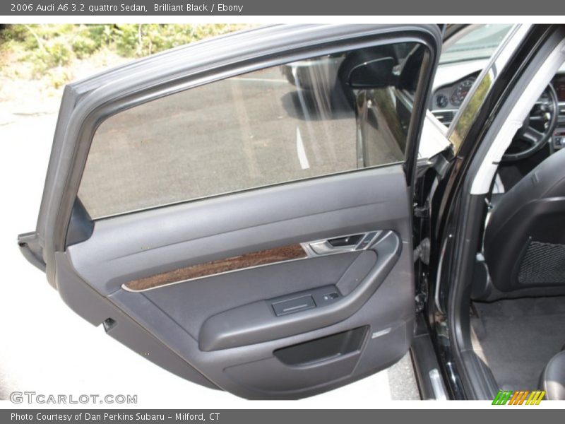 Brilliant Black / Ebony 2006 Audi A6 3.2 quattro Sedan