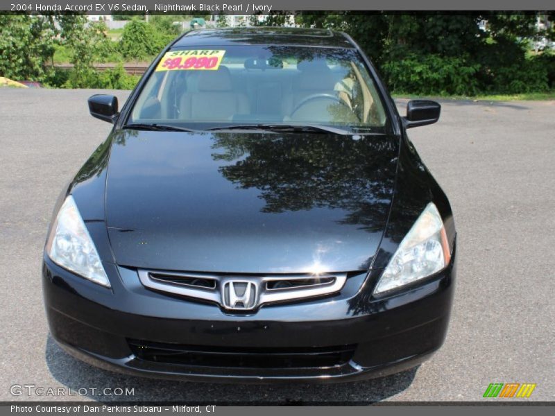 Nighthawk Black Pearl / Ivory 2004 Honda Accord EX V6 Sedan