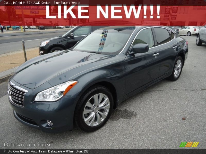 Blue Slate / Wheat 2011 Infiniti M 37x AWD Sedan
