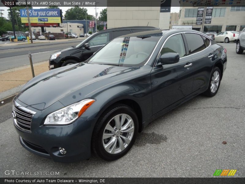 Blue Slate / Wheat 2011 Infiniti M 37x AWD Sedan