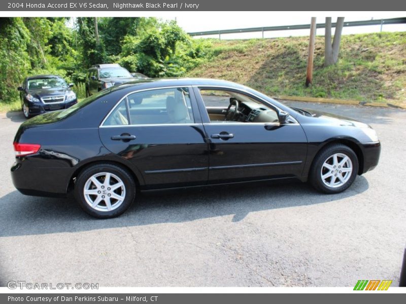 Nighthawk Black Pearl / Ivory 2004 Honda Accord EX V6 Sedan