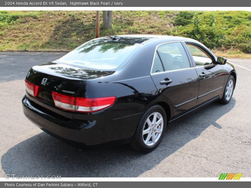 Nighthawk Black Pearl / Ivory 2004 Honda Accord EX V6 Sedan