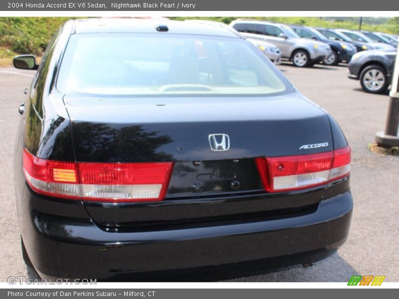 Nighthawk Black Pearl / Ivory 2004 Honda Accord EX V6 Sedan