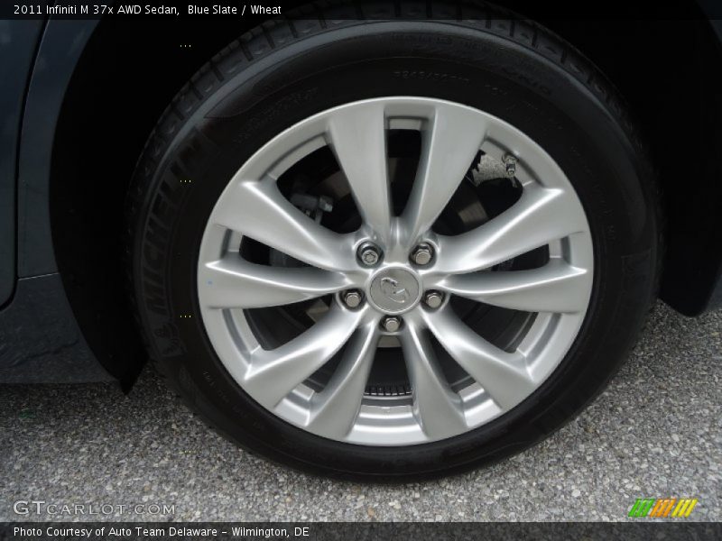 Blue Slate / Wheat 2011 Infiniti M 37x AWD Sedan