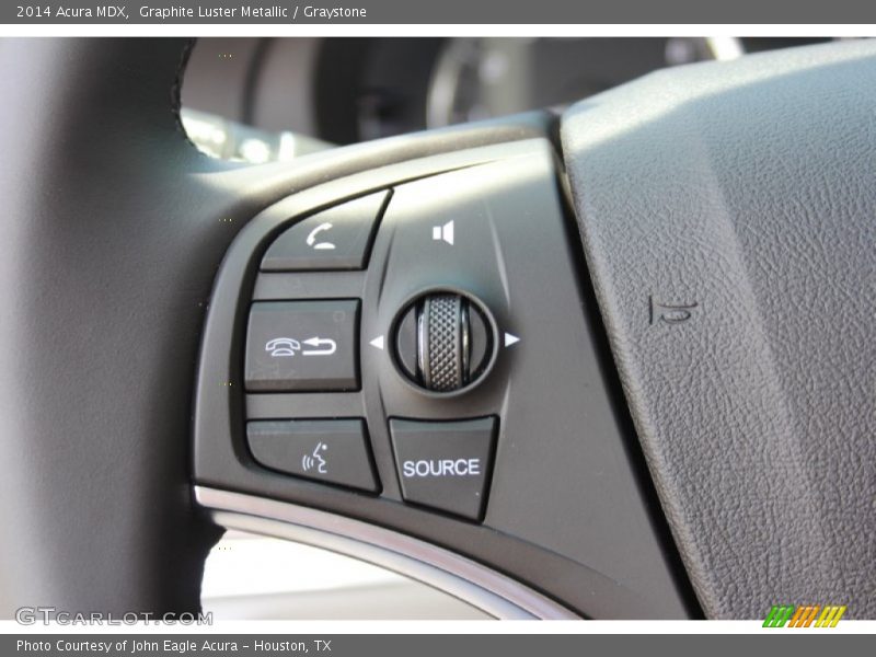 Graphite Luster Metallic / Graystone 2014 Acura MDX