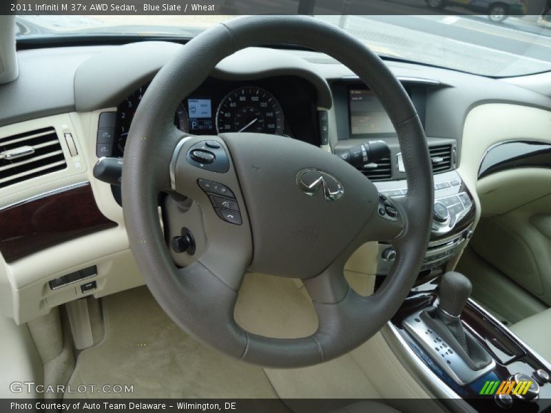 Blue Slate / Wheat 2011 Infiniti M 37x AWD Sedan