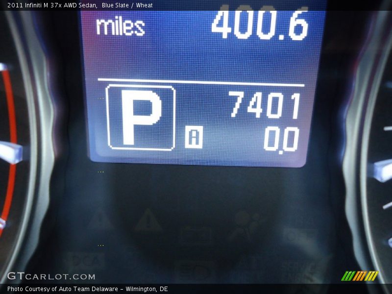 Blue Slate / Wheat 2011 Infiniti M 37x AWD Sedan
