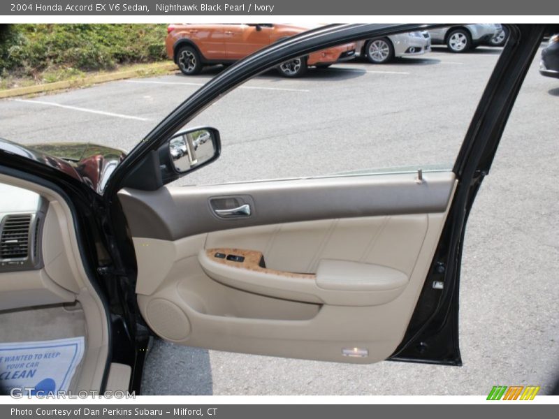 Nighthawk Black Pearl / Ivory 2004 Honda Accord EX V6 Sedan