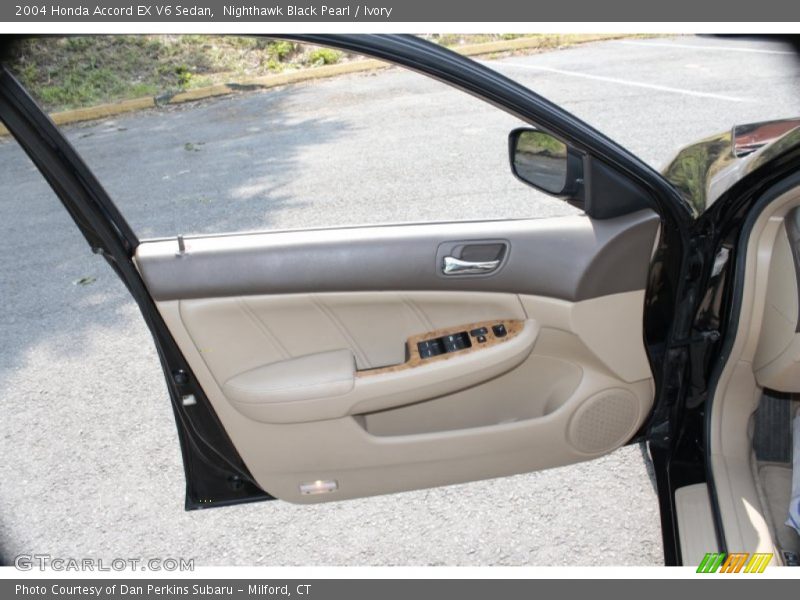 Nighthawk Black Pearl / Ivory 2004 Honda Accord EX V6 Sedan