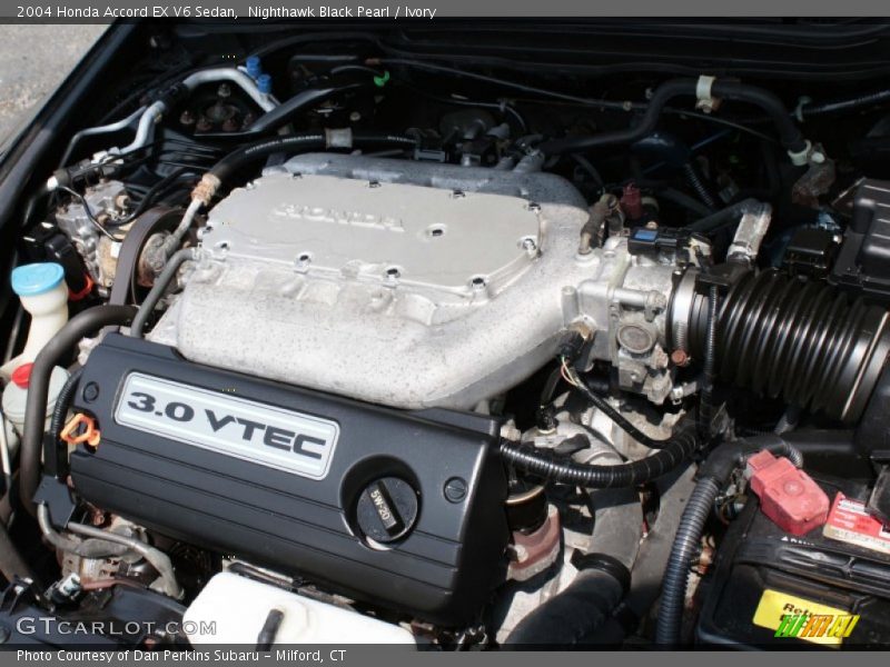 Nighthawk Black Pearl / Ivory 2004 Honda Accord EX V6 Sedan